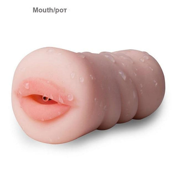 Sex Toys for Men 4D Realistic Deep Throat Male Masturbator Silicone Artificial Vagina Mouth Anal Erotic Oral Sex Masturbator