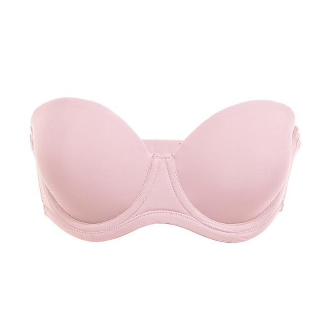 Women's Underwire Contour Multiway Strapless Plus Size Bra