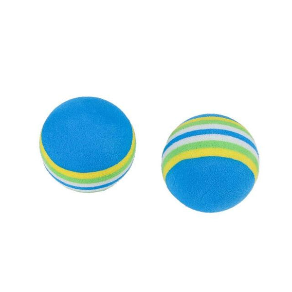 Cat Supplies 3.5cm Cat Ball Toys for Puppy Cat Interactive Playing Chew Toy Rattle Scratch EVA Ball for Pet Cat Training 1pc