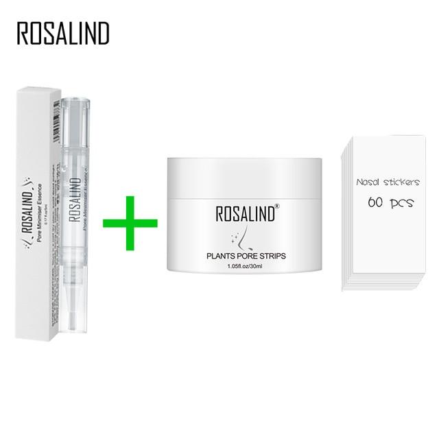 ROSALIND Face Masks Facial From Black Dots Remove Deep Cleaning Blackhead Nose Peeling Off Shrink Pore whitening Cream Skin Care