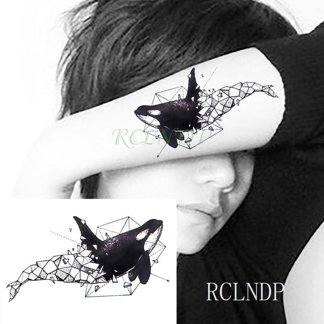 Waterproof Temporary Tattoo Sticker Sun Moon Fake Tatto Flash Tatoo Tatouage hand foot arm For Men Women girl