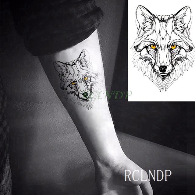 Waterproof Temporary Tattoo Sticker Sun Moon Fake Tatto Flash Tatoo Tatouage hand foot arm For Men Women girl