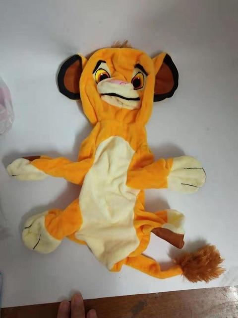 New Good Quality Cute 1pcs Sitting High 26cm Simba The Lion King Plush Toys , Simba Soft Stuffed Animals doll For Children Gifts