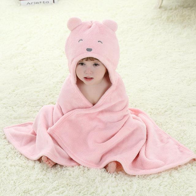 Designs Hooded Animal Model Cloak Baby Bathrobe/Cartoon Baby Towel/Character Kids Bath Robe/ Bath Towel