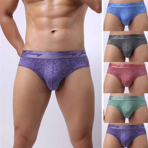 Briefs Men Boxer Soft Swim Briefs Underpants Knickers Shorts Sexy Underwear Sexy mens stretch breathable swimming trunks #2h25