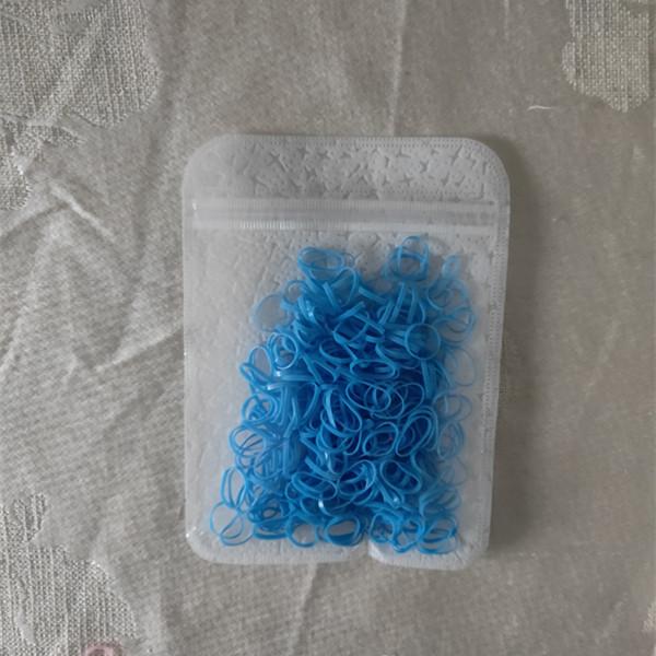TPU Pet grooming rubber band Dog headwear Dog Teddy York rubber band 20g about 360PCS 2mm