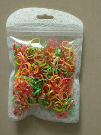 TPU Pet grooming rubber band Dog headwear Dog Teddy York rubber band 20g about 360PCS 2mm