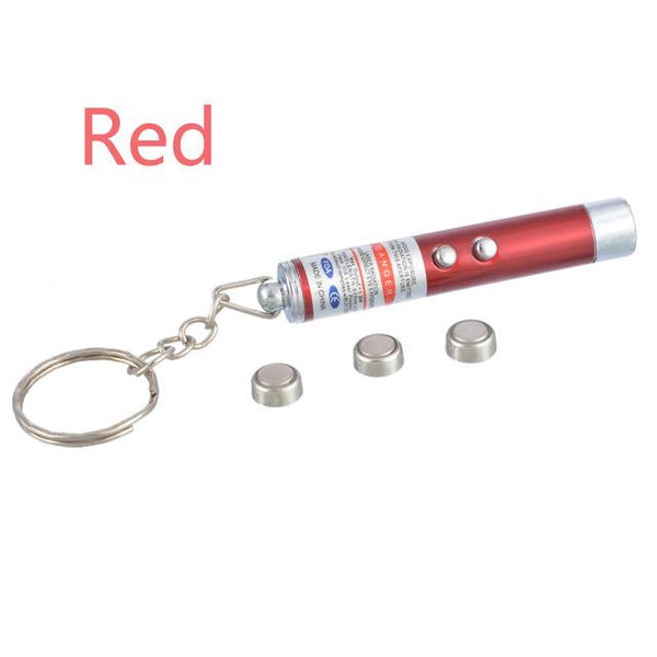 Creative Funny Pet Toy LED Laser Toy Cat Laser Toy Laser Cat Pointer Pen Interactive Toy With Bright Animation Mouse Shadow