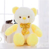 32/50cm Big Colorful Glowing Teddy Bear Luminous Plush Toys Kawaii Light Up Led Teddy Bear Stuffed Toys Doll Kids Christmas Gift