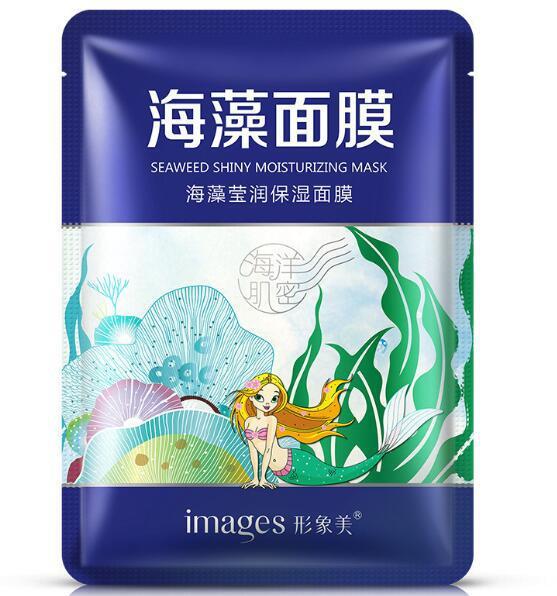 Bioaqua Seaweed Mask Anti-aging Moisturizing Whiten Algae Mineral Facial Mask Korean Cosmetics Skin Care Face Masks Eye Patches