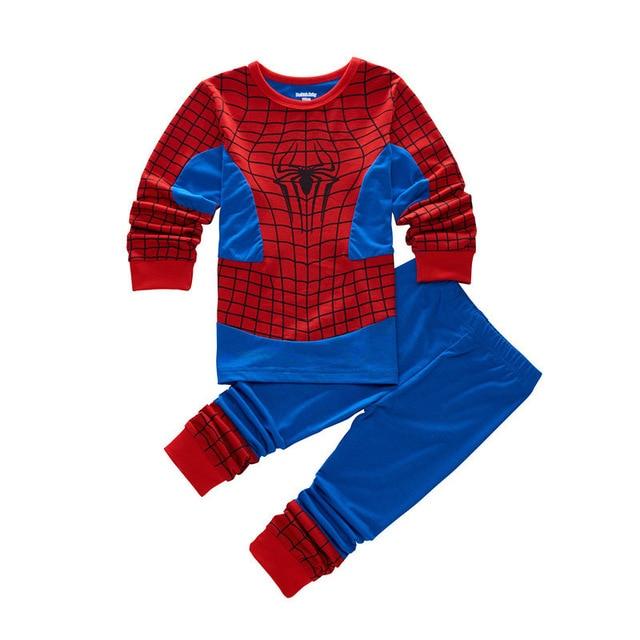 Children's Clothing Sets Boys Sleepwear Clothes Kids Batman Pajamas Set Baby Girls Cotton Cartoon Pijamas Spring Autumn Pyjamas