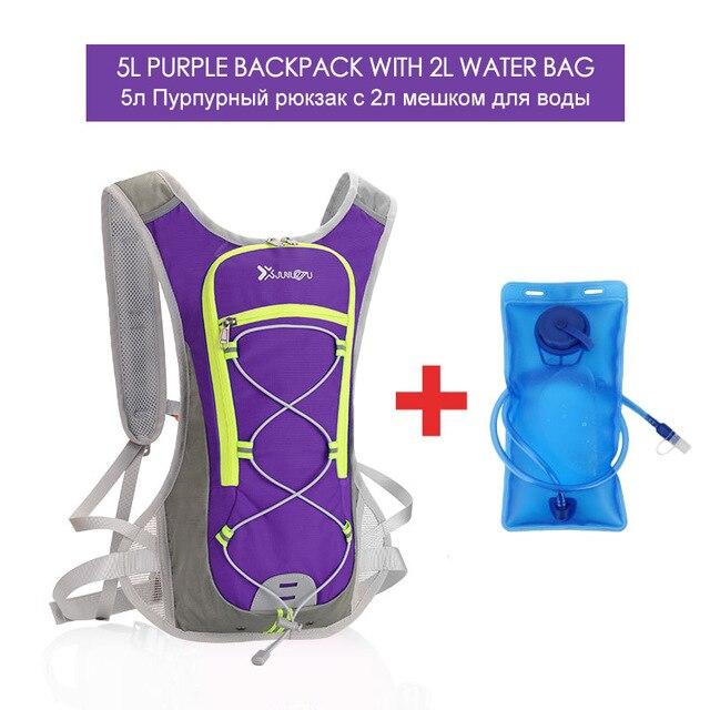 8L Nylon Vest Running Backpack Sports Hydration Cycling Marathon Trail Running Men Women Bag Waterproof Run Fitness Accessories