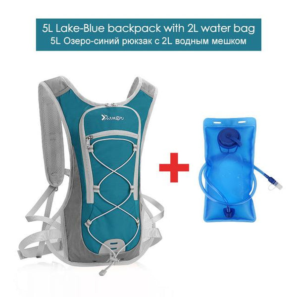 8L Nylon Vest Running Backpack Sports Hydration Cycling Marathon Trail Running Men Women Bag Waterproof Run Fitness Accessories