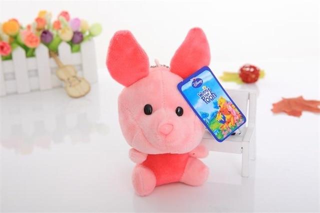 10 cm Plush Pendant Bear Tiger donkey Stuffed Cartoon Toy For Children Backpack small pendant keychain