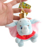 10cm cute elephant stuffed animal Plush Toy small pendant lovely mini cartoon elephant doll Presents for children Key chain