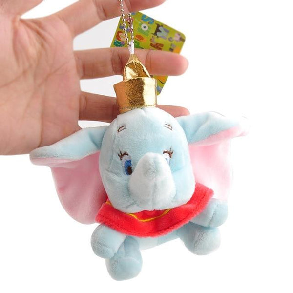 10cm cute elephant stuffed animal Plush Toy small pendant lovely mini cartoon elephant doll Presents for children Key chain