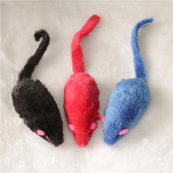 10pcs Cat toys False Mouse Toys Interactive Mini Mice Funny Plush Animal Playing Toys For Cats Kitten Toys