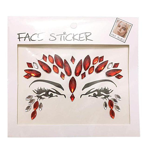 Temporary Tattoo Face Jewelry Gems Rhinestone Decoration Party Makeup Body Shining Festival Tattoos Body Art Stickers glitter