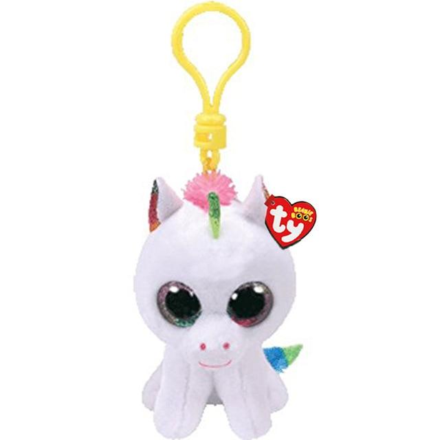 Ty Beanie Big Eyes Plush Keychain Toy Doll TY Baby Kids Gift
