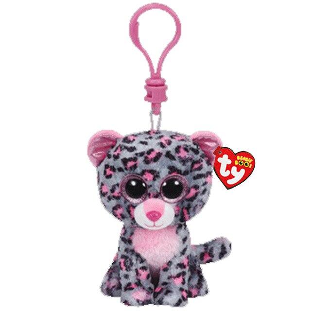 Ty Beanie Big Eyes Plush Keychain Toy Doll TY Baby Kids Gift