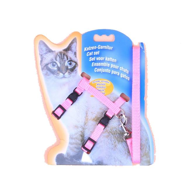 12Colors Puppy Dog Harnesses Lead Set Soft Pu Leather Adjustable Safety Control Restraint Cat Pet Halter Harness
