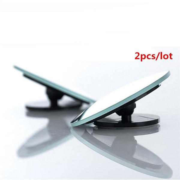 1 piece 360 Degree Blind Spot Car Convex Mirror Wide Angle Round Rearview Mirror For Parking Rear View Mirror Rain Shade safety
