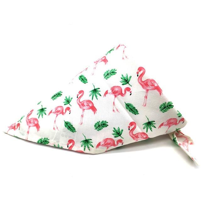 New Design Dog Cat Bandana Bibs Tropical Rainforest Style Cute Puppy Dog Scarf Adjustable Personalized Dog Bandanas Pet Supplier