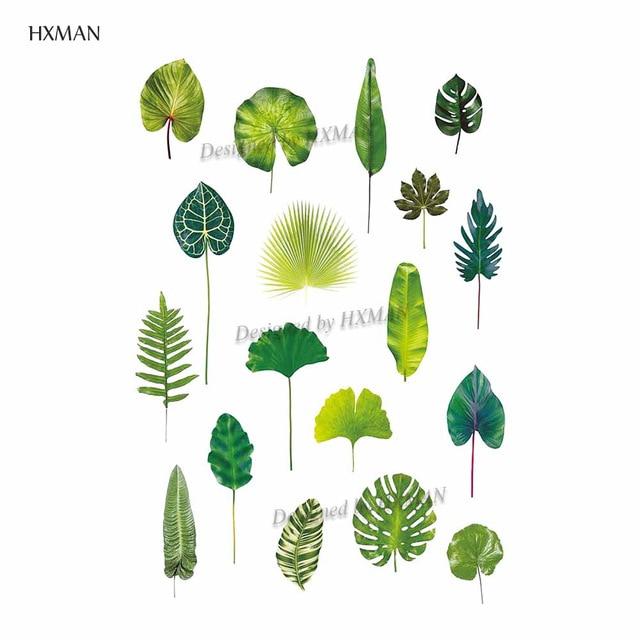 HXMAN Flower Temporary Tattoo Sticker Waterproof Fashion Women Arm Fake Face Body Art 9.8X6cm Kids Adult Hand Tatoo P-034