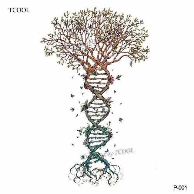 HXMAN Flower Temporary Tattoo Sticker Waterproof Fashion Women Face Fake Body Art  Children Adult Hand Tattoos 10.5X6cm P-101
