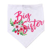 Bib Soft Letter Decoration Pet Polyester Scarf Birthday Fashion Bandana Cute Triangular Collar Dog Accessories