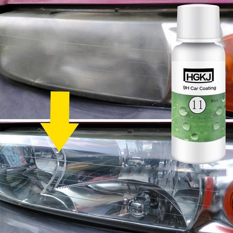 HGKJ-11-20ml  Hydrophobic Coating Repair Liquid Car Window Polish Care Scratch Repair Agent Auto Glass Polishing Wax Cleaner