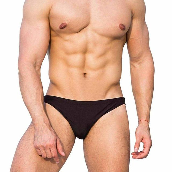 Men's swimming trunks sexy wear pool shorts bikini bathing suit plus size swimwear printed maillot de bain low waist