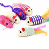 1pc Cat Feather Toy Cat Stick Feather Wand With Bell Cat Teaser Toy Cat Balls Mouse Cage Toys Plastic Artificial Colorful