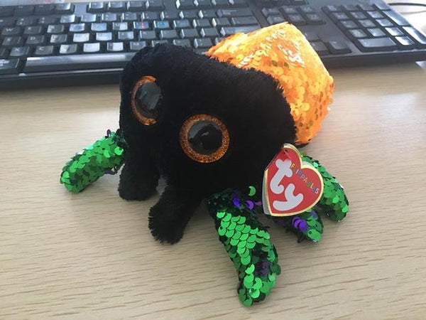 Ty Beanie Boos Flippables Animal Plush Toys Doll Malibu The Cat Moonlight The Owl Jewel the Fox Best Christmas 15cm