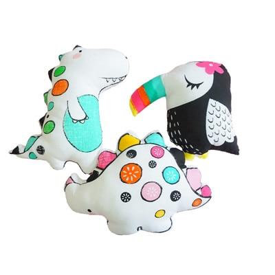 Nordic Style Rabbit Unicorn Bear Pillow Cushion Toys, Cotton Animal Plush Toys, Children's Toys, Baby Room Decoration