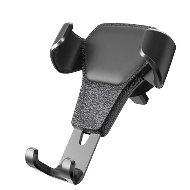 VOLTOP Noble Leather Phone Holder Car Accessories Air Outlet Universal Mobile Phone Navigation Support Stand Auto Supplies