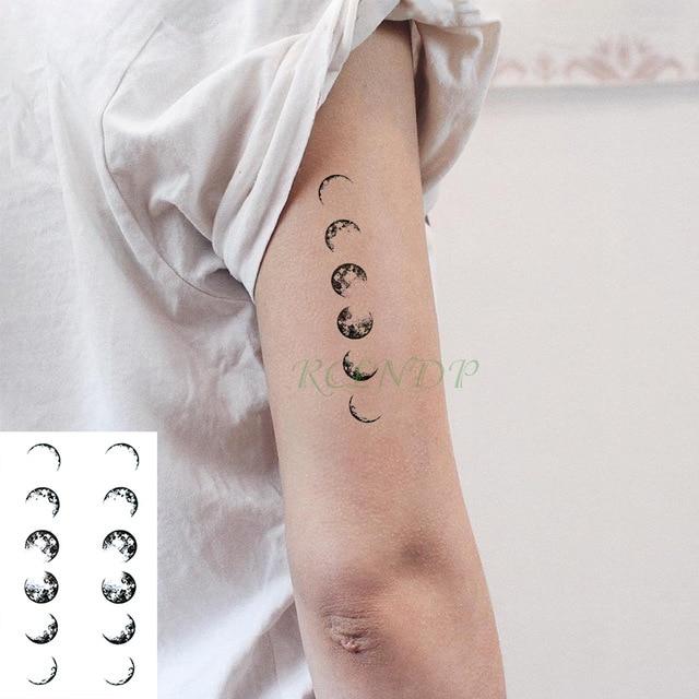 Waterproof Temporary Tattoo Stickers Cross Tribal Totem Fake Tatto Flash Tatoo Tatouage Neck Hand Back Foot for Girl Women Men