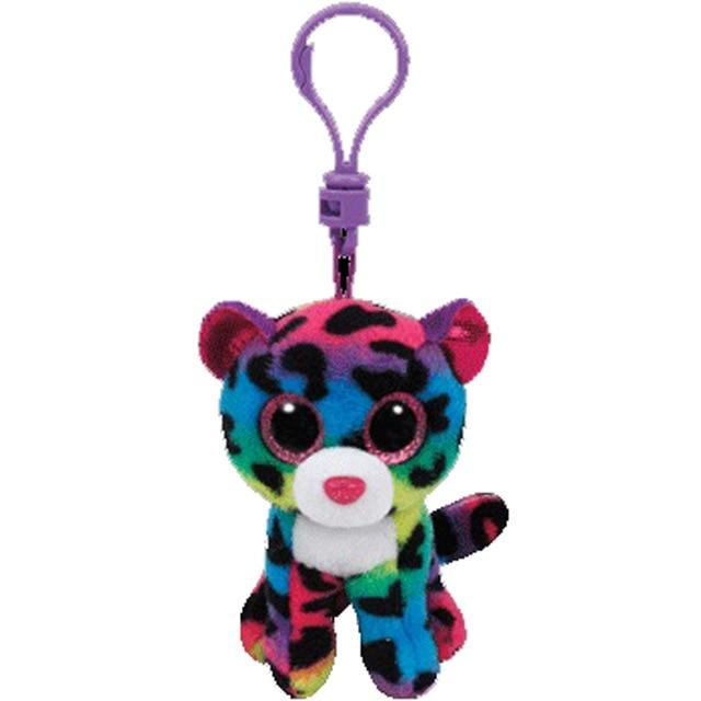 Ty Boos Big Eyes Plush Keychain Toy Doll Fox Owl Dog Unicorn Penguin Giraffe Leopard Monkey Dragon 4" 10cm