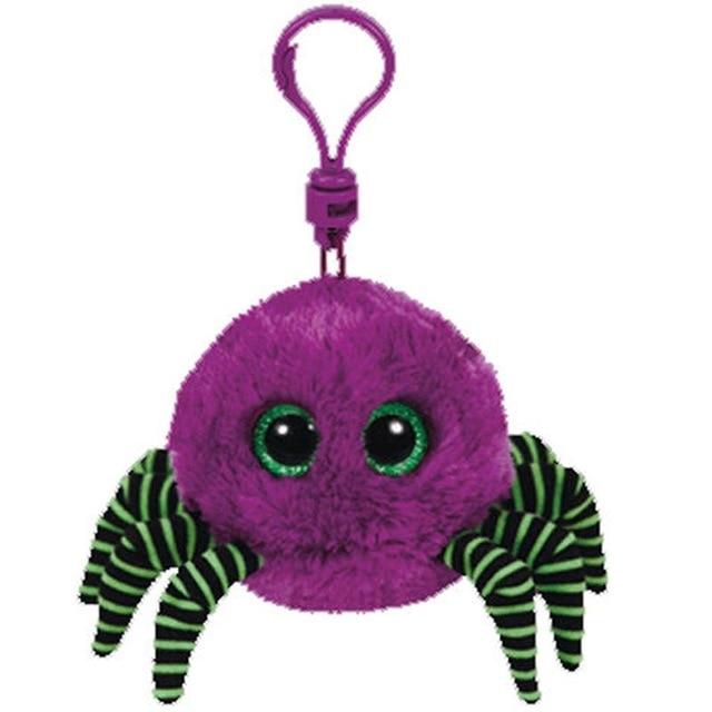 Ty Boos Big Eyes Plush Keychain Toy Doll Fox Owl Dog Unicorn Penguin Giraffe Leopard Monkey Dragon 4" 10cm