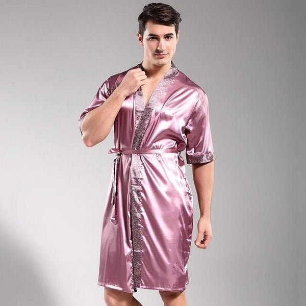 Men Casual Solid 2019 Spring Autumn New Robe Sleepwear Lovers Bathrobe Women Kimono Gown Loose Intimate Lingerie Robes