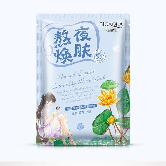 HanChan Aloe and V7 Fruits All kinds of Skin Care Plant Facial Mask Moisturizing Oil Control Blackhead Remover Wrapped Face Mask