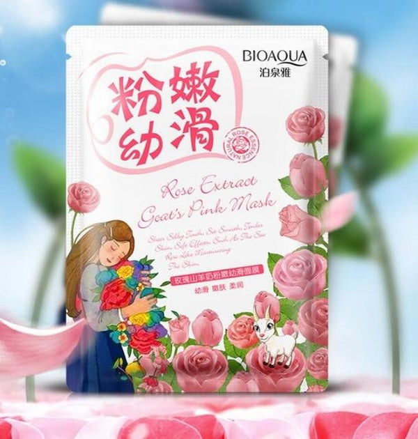 HanChan Aloe and V7 Fruits All kinds of Skin Care Plant Facial Mask Moisturizing Oil Control Blackhead Remover Wrapped Face Mask