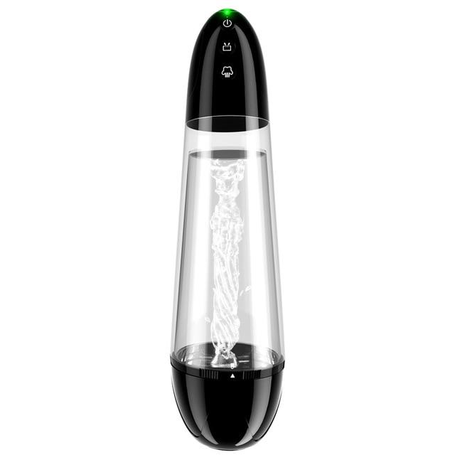 Automatic Powerful Sucking Masturbator Air Vacuum Penis Pump  Male Penis Enlargement Tranier Dick Extender Sex Toys For Man