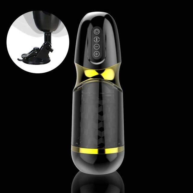 Strong Pump Pussy Masturbation Cup Automatic Male Masturbator Realistic Maiden Vagina Adult Sex Toy For Men Sex Shop