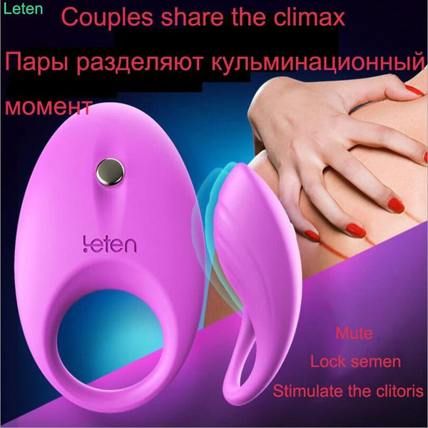 Silicone Cock Delay Ring Vibrator For Men Penis Sex Ring Anillo Vibrador Cockring Masturbateur Homme Adult Toys For Couples