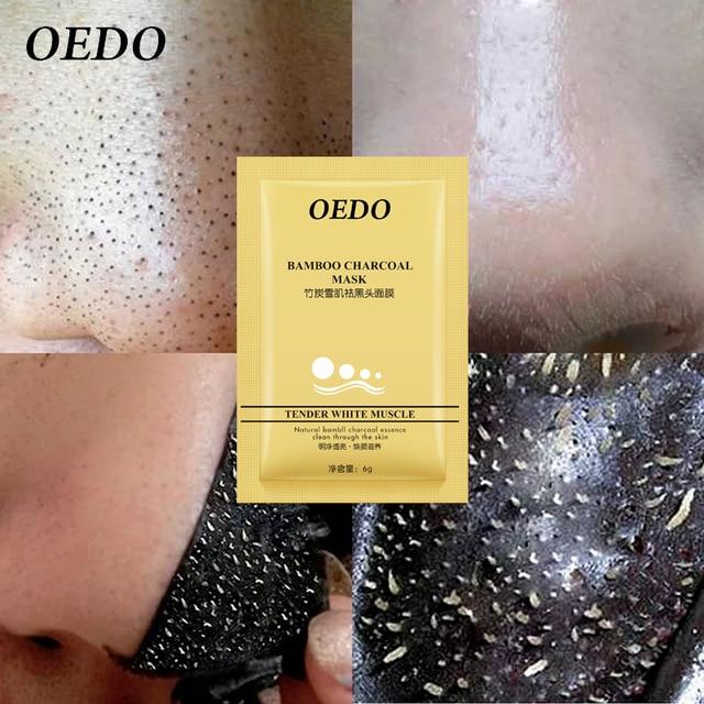 OEDO Gold Remove Blackhead Mask Shrink Pore Improve Rough Skin Acne Shills Blackhead Remover Mask Facial Moisturizing Cream