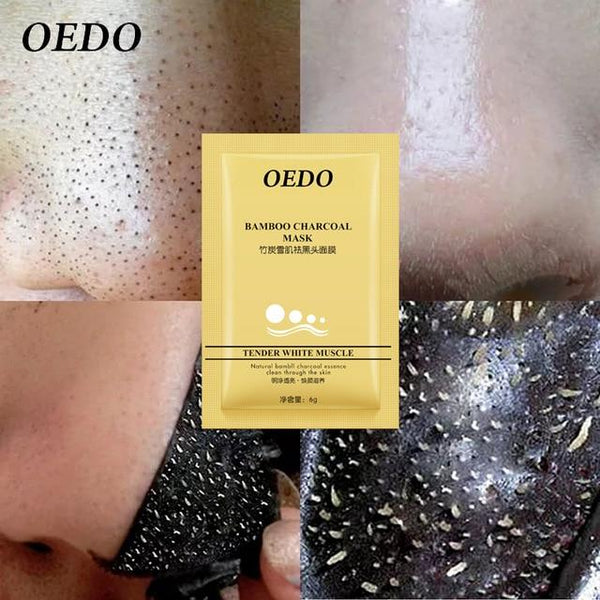 OEDO Gold Remove Blackhead Mask Shrink Pore Improve Rough Skin Acne Shills Blackhead Remover Mask Facial Moisturizing Cream