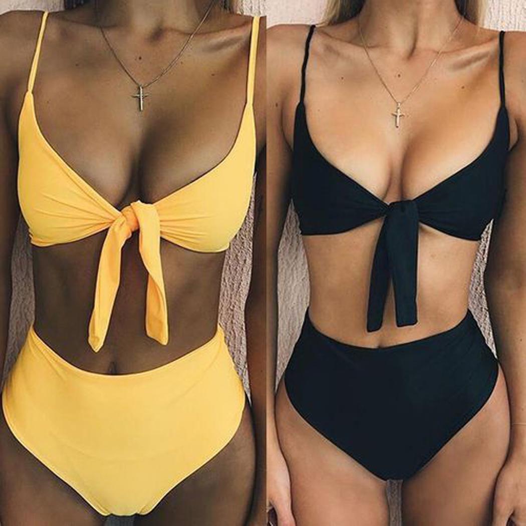 Sexy Swimsuits For Women Beach Bikini Set High Waisted Bikini