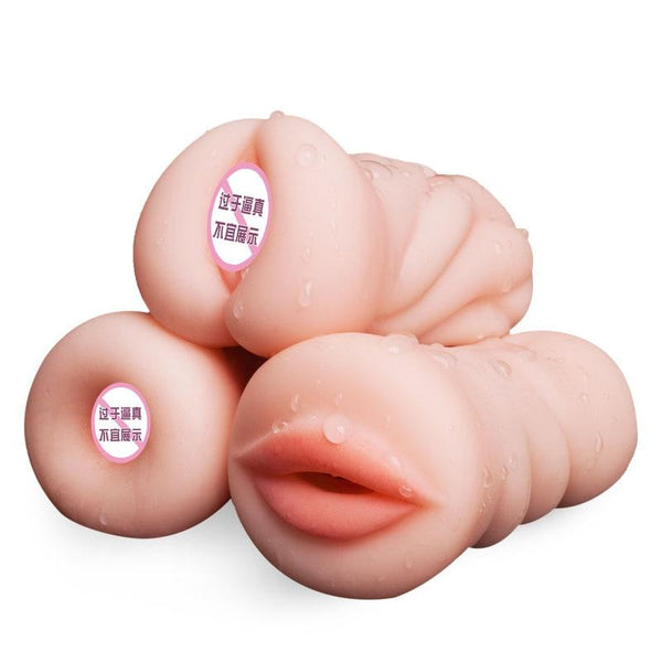 vagina real Pocket pussy Male Masturbator 3 Style Toys for adult Erotic Toys Sexy Mouth Aritificial Vaginal anal Sex  Men Intima