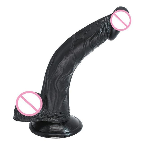 23cm Super Huge Skin Realistic Dildo With Suction Cup Bending Range Artificial Penis Dick Erotic G Point Adult Sex Toys Product